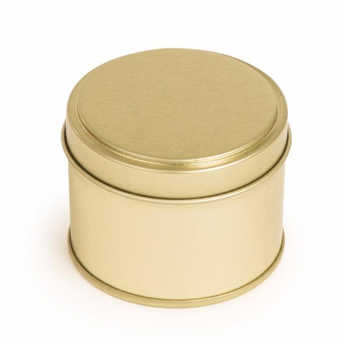 10cl Candle Tin - Gold - Your Crafts