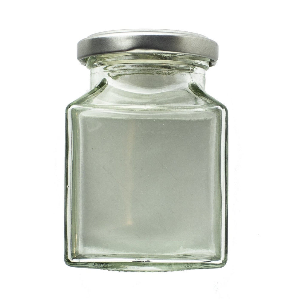 20cl Square Glass Jar - Your Crafts