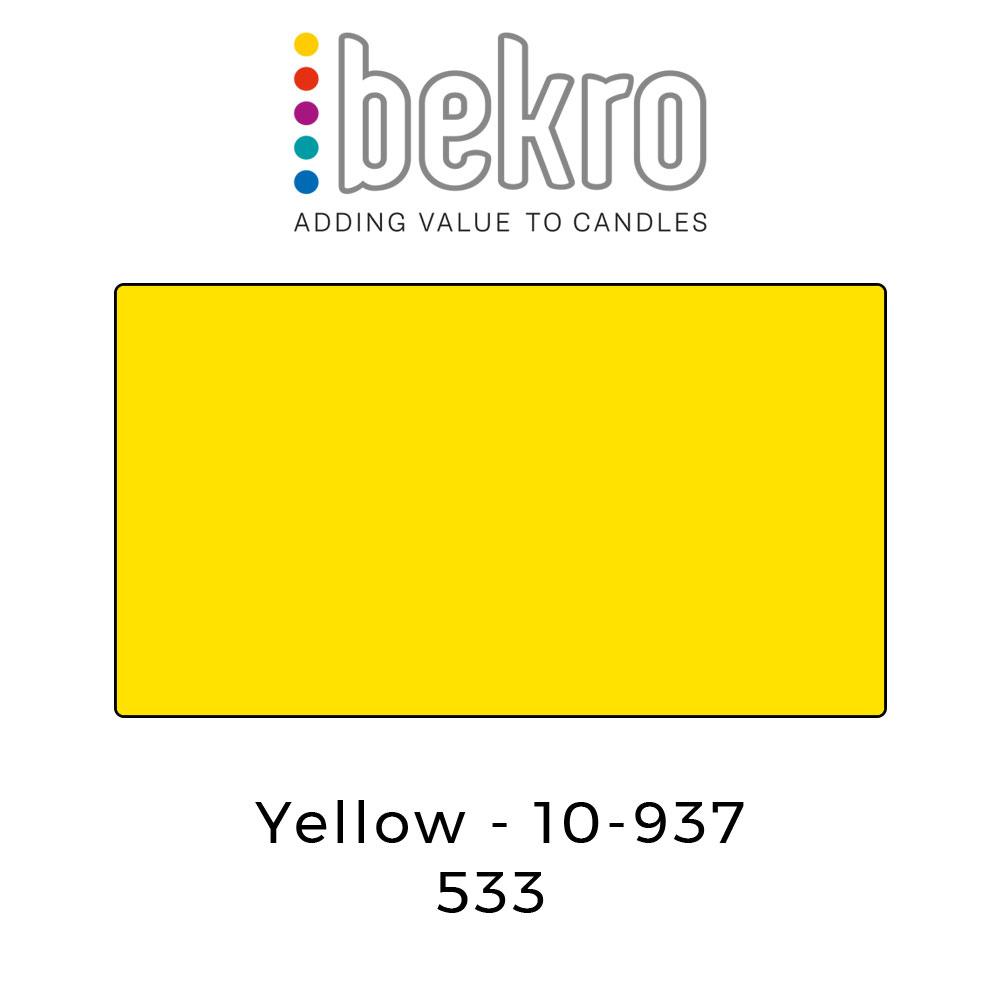 Bekro Dye 10-937 Yellow - Your Crafts