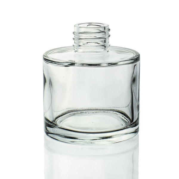 Überwurfmutter-runde Glasaroma-Diffusor-Flasche, 100ml Reed Diffuser Bottle